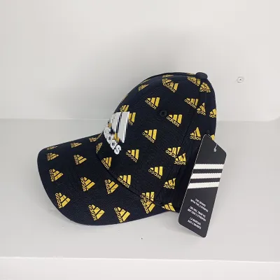 Men's Adidas Printed Cap (S21)-Black